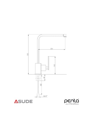 Penta 5355mb Capella Mat Bronz Evye Bataryası