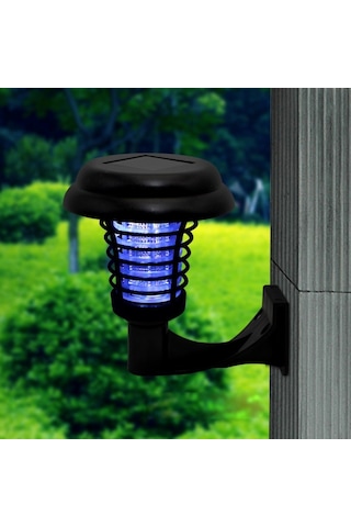 Sones Led Güneş Enerjisi Sivrisinek Kovucu Bug Zapper Killer Uv Lamba Böcek Haşere Açık Bahçe Çim Peyzaj Işık