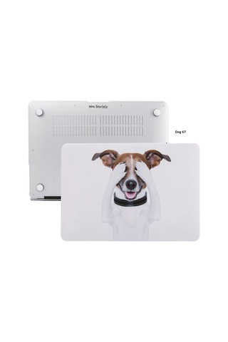 Apple Uyumlu MacBook Pro Kılıf Hardcase Touch Bar A1707 A1990 Dog01Nl R-16