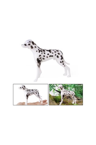 4 Parça Köpekler Figür Oyun Seti Poodle Cocker Dalmaçyalı Labrador Hayvan Figürü