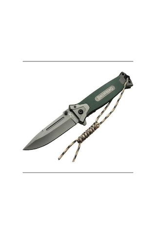 Paracordlu Browning Haki Kamp Çakısı Outdoor Piknik Çakısı Haki