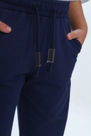 Toontoy Erkek Çocuk Paça Lastikli Eşofman Alt Siyah