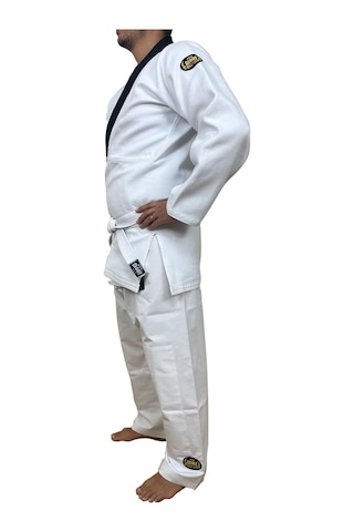 Jiu Jitsu Elbisesi Jujitsu Gi Bjj Gi Ju Jitsu Kimono Siyah Yakalı Beyaz