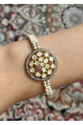 El Örgü Elmas Bileklik