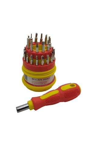 Saatçi Tornavida Set 31 Parça Telefoncu Tornavida Takımı Tornavida Seti