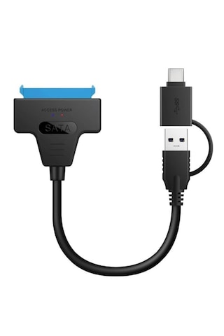 Alfais 4204 2in1 Usb 3.0 Type-c To 2.5 İnç Sata Hdd Ssd Çevirici