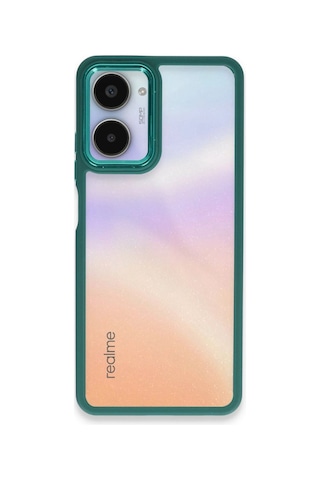 Realme 10 Pro 5g Kılıf Dora Kapak - Haki Yeşil Diğer