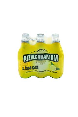 Kızılcahamam Çamlık Limon Aromalı Minerallı Maden Suyu 6x200 Ml