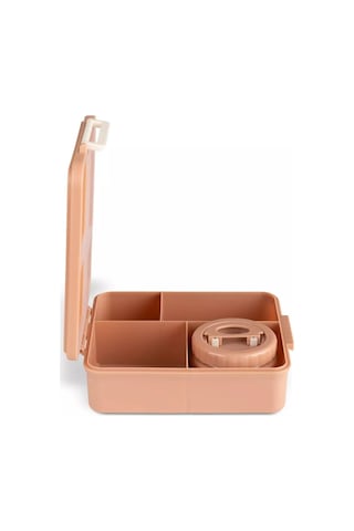 Citron Grand Beslenme Kutusu Seti - 4 Bölmeli, Sosluk Ve Çelik Kavanozlu - Blush Pink 1196489 Diğer