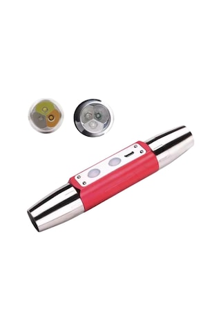 Uv Ledli El Feneri - Powerdex - Su Geçirmez - 20 W - Kırmızı - Pd-9007 Bakır