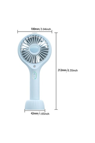 Yingfu Mini Su Buğu Fanı, Kısa Menzilli Yeşil Fan, Hafif Ve Küçük