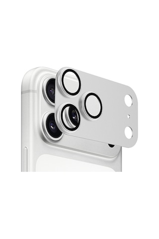 Epro Apple İphone 18 Pro Max Uyumlu Ar+af Sapphire Kamera Cam Koruyucu - Gri