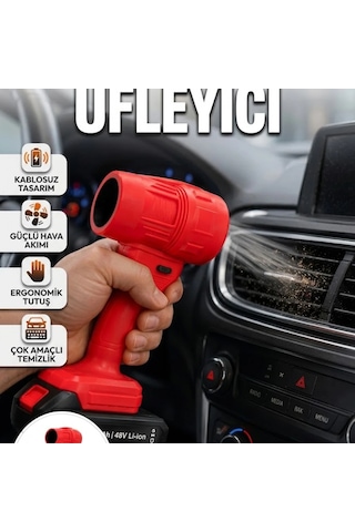 Yüksek Hızlı Elektrikli Toz Üfleme Ve Temizleme Cihazı Kablosuz