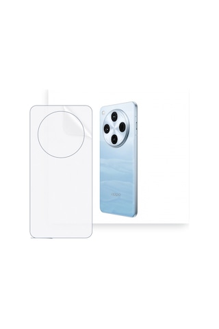 Schitec Oppo Find X8 Pro Uyumlu Arka Yüzey Hidrojel Koruyucu Film 13157788
