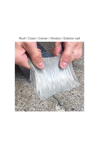 Pazly Yeni Butil Lastik Bant 1/3/5 M Su Geçirmez Çatı Onarımı Yüksek Sıcaklık