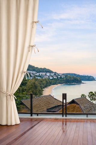 Su Geçirmez Balkon Perdesi Lüks Kornisli Bağcıklı Branda Balkon Brandası Bej