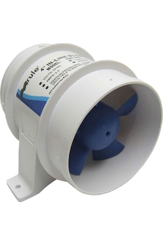 Rule Marine 12 Volt Boru Tip Sessiz Blower Fan Havalandırma 100mm