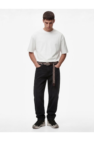 Koton Regular Fit Kısa Kollu Bisiklet Yaka Pamuklu Basic Tişört Beyaz 6sam10332mk
