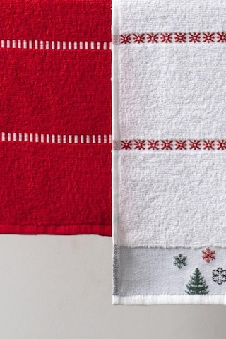 Magnolıa 30x50 Yılbaşı Christmas Yeni Yıl Temalı 2'Li Havlu Seti