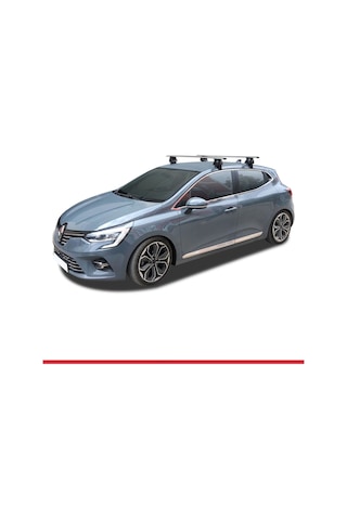Renault Clio V 2019 Ve Sonrası İle Uyumlu Ace-4 Ara Atkı Tavan Barı Gri