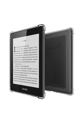 Amazon Kindle 12.nesil 7 Paperwhite E Kitap Okuyucu Şeffaf Kılıf