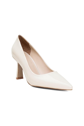 Miss Park Moda Pm537 K200-1 Kadın Klasik Topuklu Ayakkabı Ten Ten