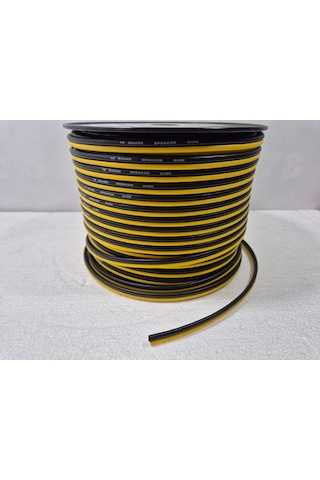12ga Bass Ve Hoparlör Kablosu Kaliteli Amfi Bass Kablosu 12ga 5 Metre
