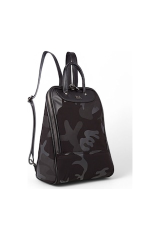 Bilik Deri Siyah/kamuflaj Kadın Sırt Çantası Dlr01 085 Siyah/kamuflaj Siyah - Kamuflaj
