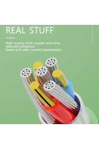 Sandwich 3a Hızlı Şarj Type-c Kablosu, Dayanıklı, 1m Uzunluk, Sarı Renk, Telefonlar İçin