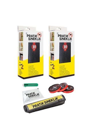 Tt Pratik Sineklik Pencere Sinekliği 2' Li Paket 80 X 140 Cm