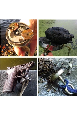 Fishing Magnet Neodyum Pot Mıknatıs - Çap 36 MM - Kurtarma Mıknatıs