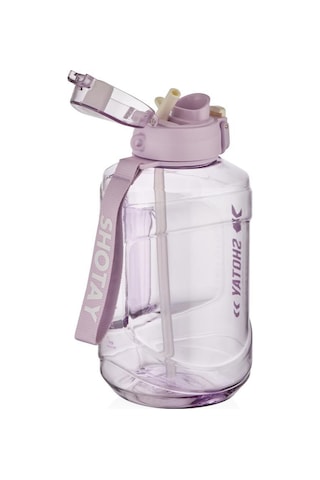 Shotay Medium Barrel Su Matarası Tritan Geniş Mor 1600ml