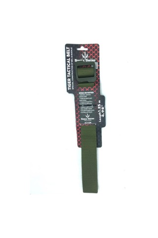 Terrien Delux Serisi Askeri Ekipman Hazırlık Single Sword Tactical Kemer Çok Renkli