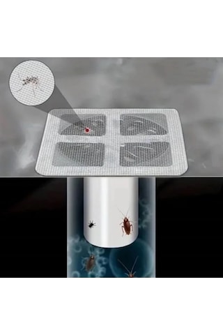 Tek Kullanımlık Banyo Gideri Süzgeci Ve Mutfak Evye Çöp Ayırıcı Seti 10 Adet 0.2mm Kenar Kalınlığı
