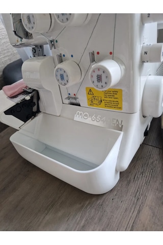 Juki Mo-654de Overlok Makinesi Için Atık Kutusu Fire Kabı