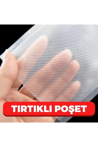 Tırtıklı Vakum Poşeti Tüm Makinelere Uyumlu 30X40 - 1 KG