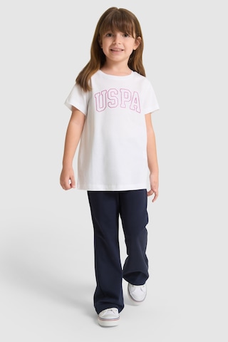 U.s. Polo Assn. Kız Çocuk Beyaz Tişört Basic 50325631-vr013