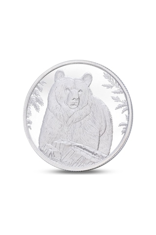 Agakulche Ayı Gümüş Sikke Coin