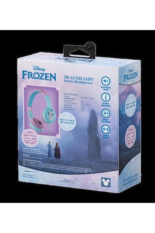 Kablolu Kulaklık Disney Frozen Çocuk Kulaklığı Lisanslı Dy-3053-fr