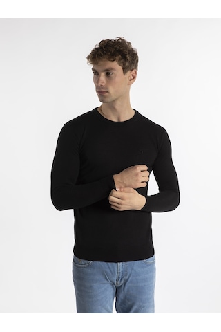 Trussardi Trussardı Erkek Kazak TRRD003640 Siyah