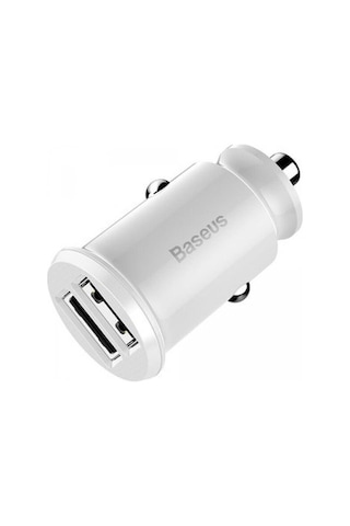 Baseus Ccall-ml02 Mini Dual Usb 3.1a Max Çıkışlı Hızlı Araç Şarj
