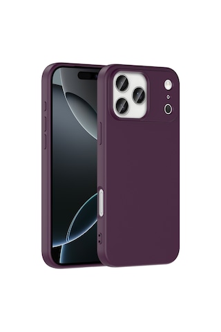 Techaks Apple Uyumlu iPhone 17 Pro Kılıf Zore Mara Lansman Kapak - Açık Pembe Pembe