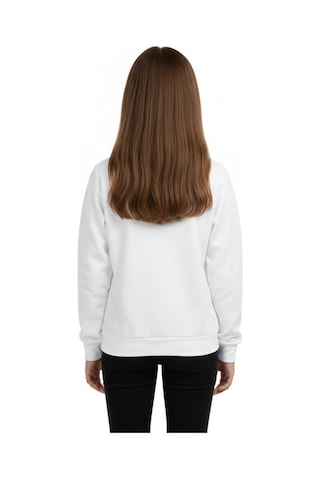 Kız Çocuk Baskılı Sweatshirt Bgl-st05267 Ekru