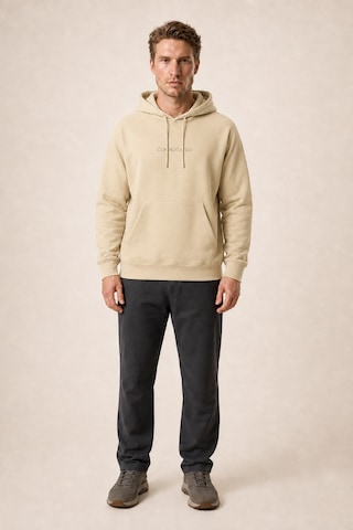 Redline Kitell Yeni Sezon Erkek Regular Fit Pamuklu Kapüşonlu Sweatshirt Bej
