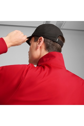 Puma-Ess No. 1 Logolu Yama Beyzbol Şapkası 025997 01 Siyah