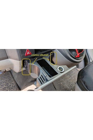 Transporter T5 &t5.1 Uyumlu Bardaklık Tamir Kanat Plastik Takımı