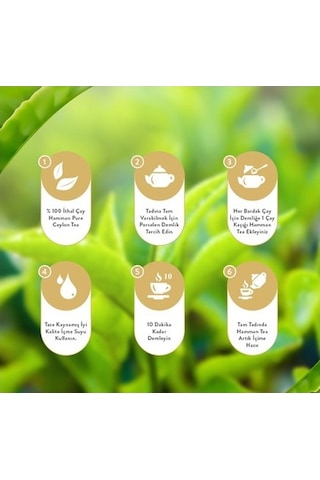 Hamman Tea Pure Ceylon Siyah Dökme Çay 800 G