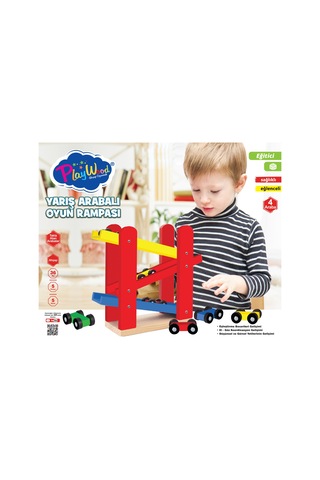 Play Wood Ahşap Yarış Arabalı Oyun