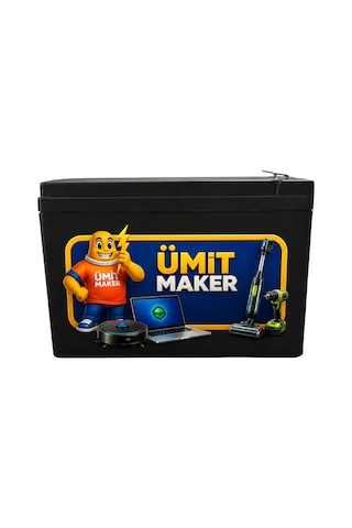 12.8v 12ah Lifepo4 Standart Özelliksiz Taşınabilir Güç İstasyonu + Şarj Aleti İçindedir