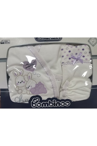Bambinoo Lila 5li Hastane Çıkışı Pamuklu Lila